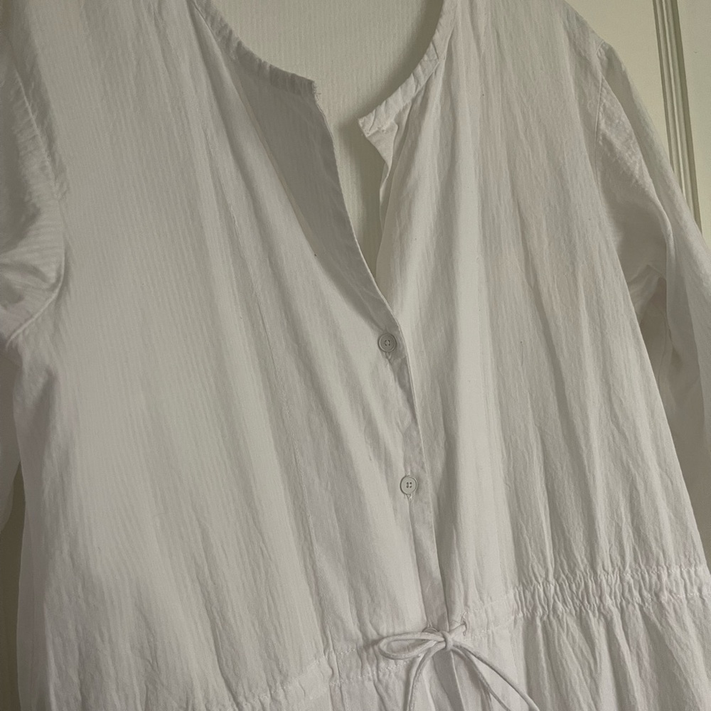 GAP White Midi Dress